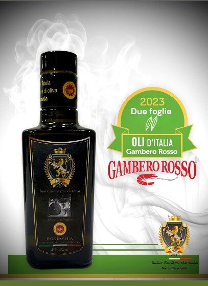 DE LUCA SEGNALATO DA OLIO D ITALIA  GAMBERO ROSSO 