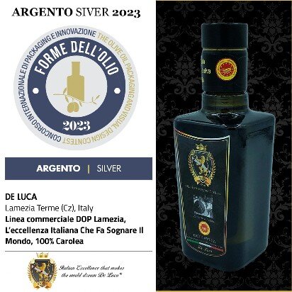 Olio Extra Vergine d'Oliva Deluca Olio Extravergine Di Oliva Evo 100% Italiano Monocoltura